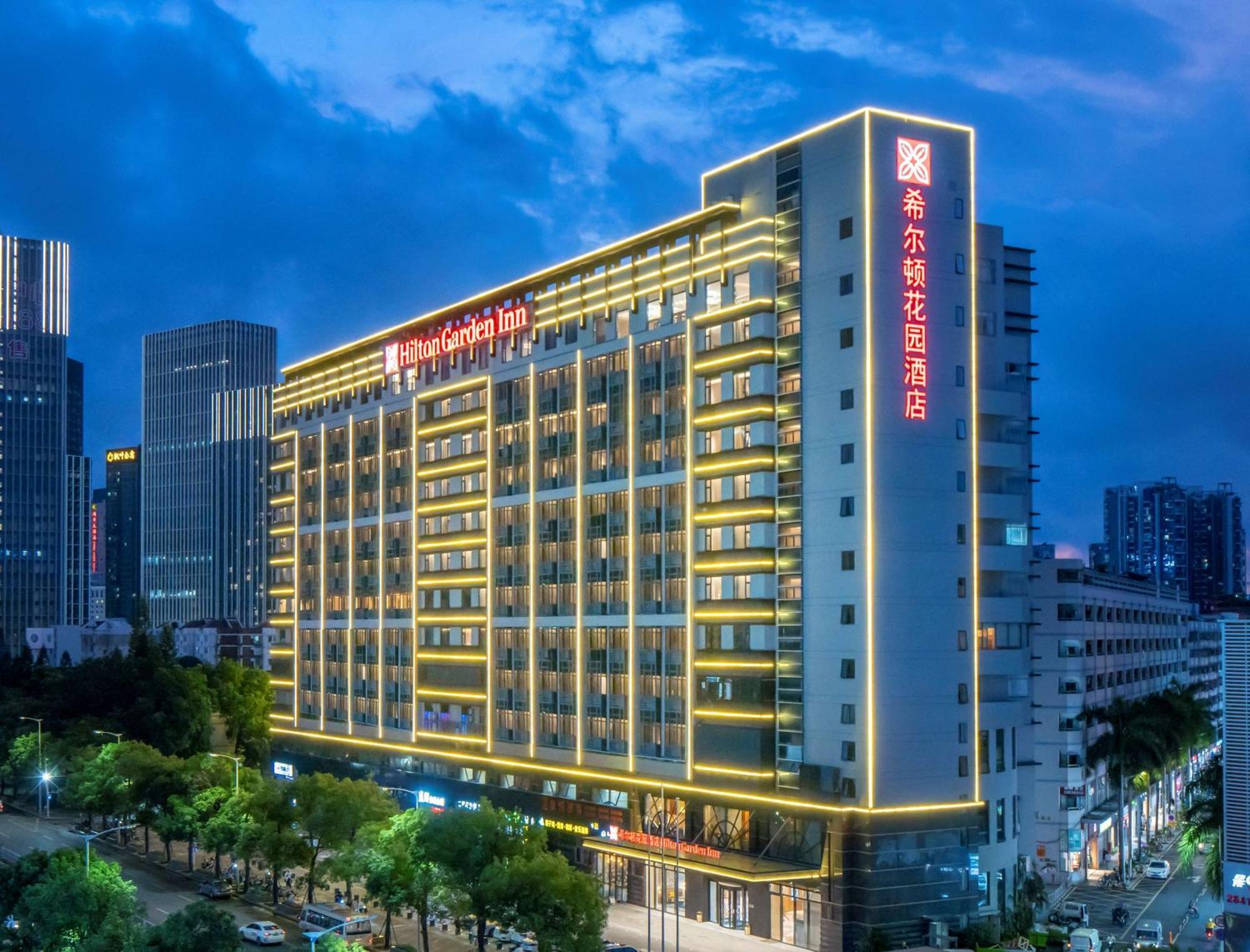 Hilton Garden Inn Shenzhen Nanshan Avenue Esterno foto