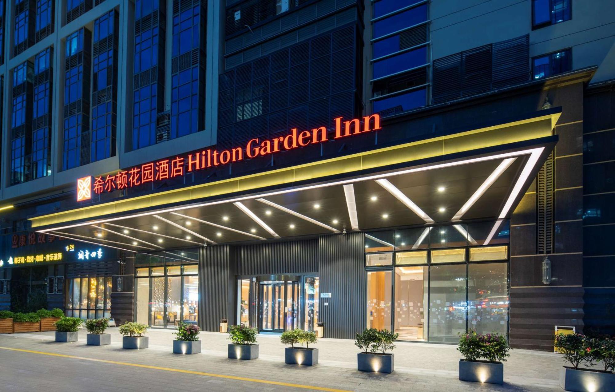 Hilton Garden Inn Shenzhen Nanshan Avenue Esterno foto